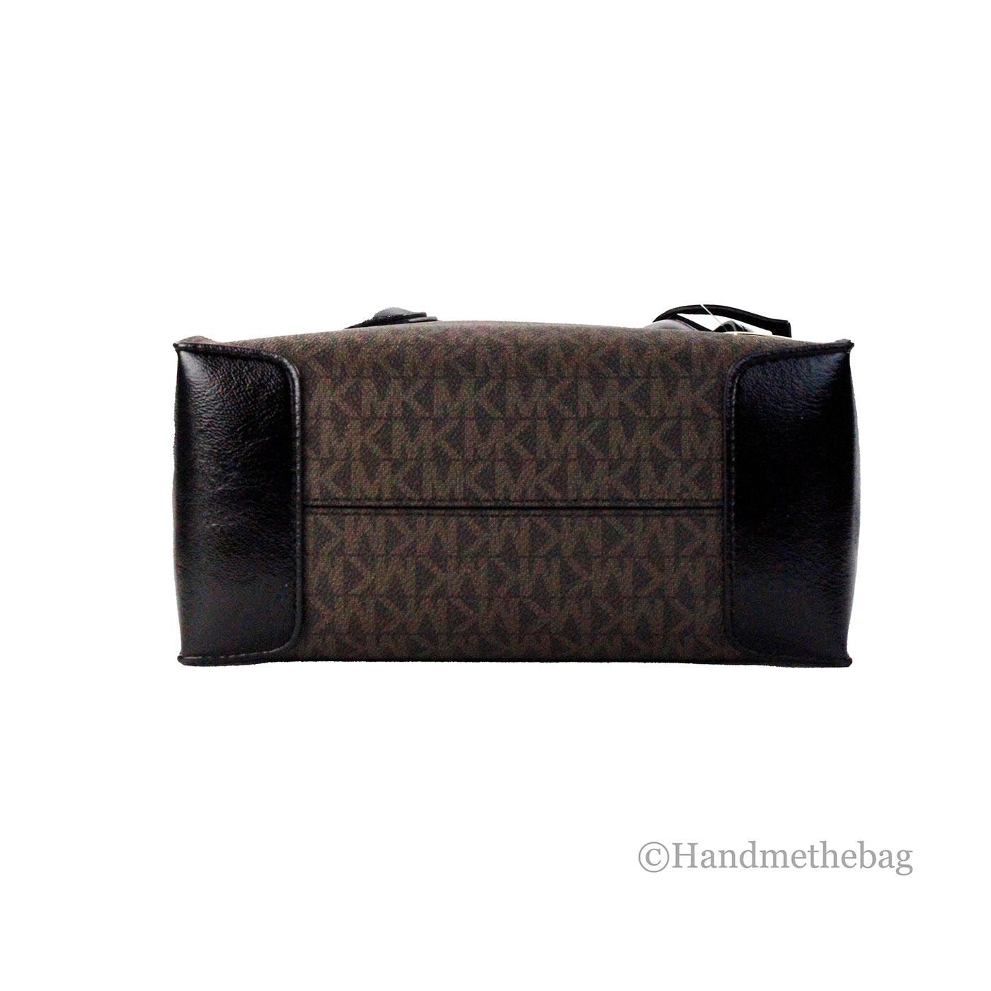 Michael Kors Mercer PVC Leather Messenger Crossbody Bag