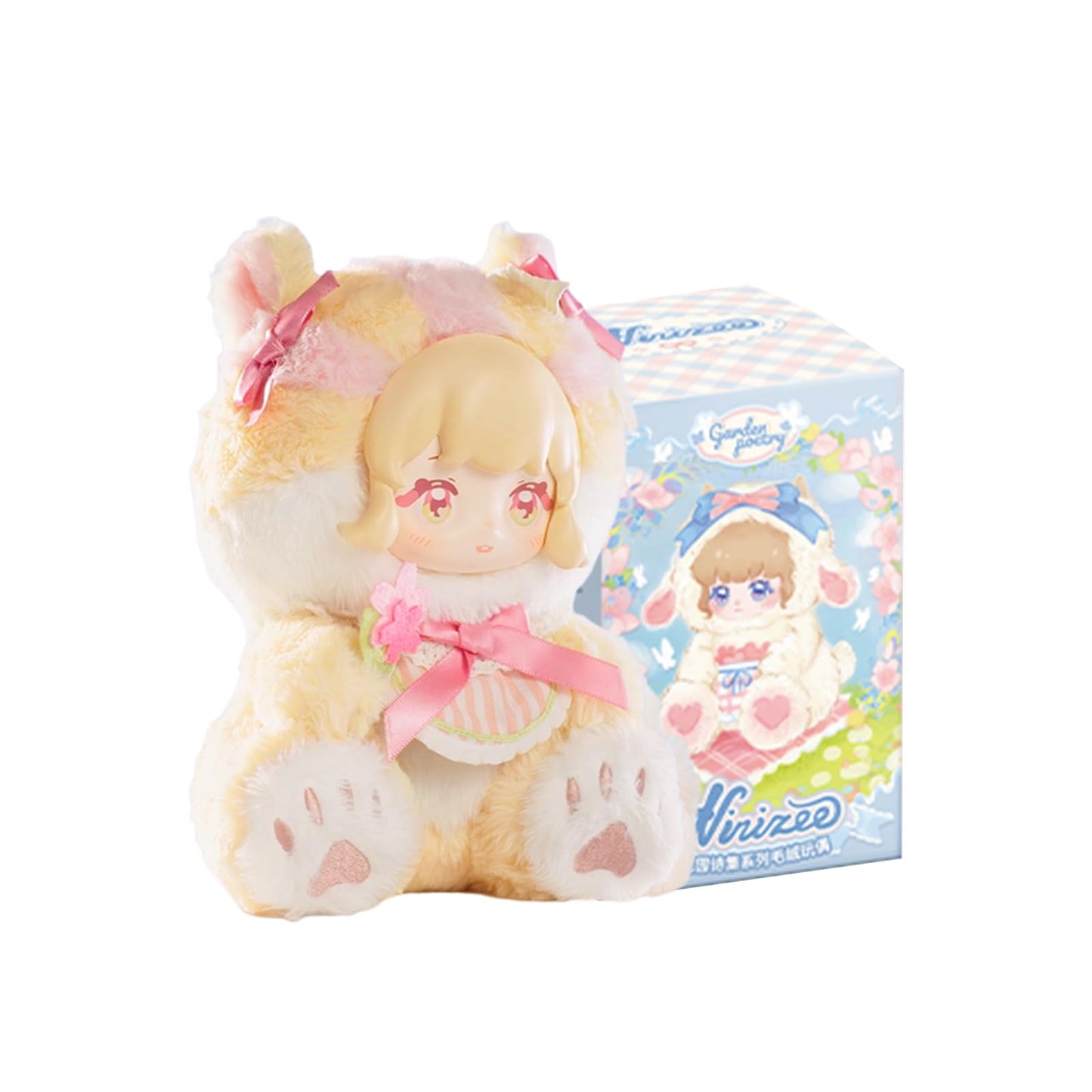 Plush Blind Box Figures Ninizee Garden Poetry Series Mystery Box Plush Toys 7 Inches Cute Anime Plush Doll Birthday Gifts for Girls