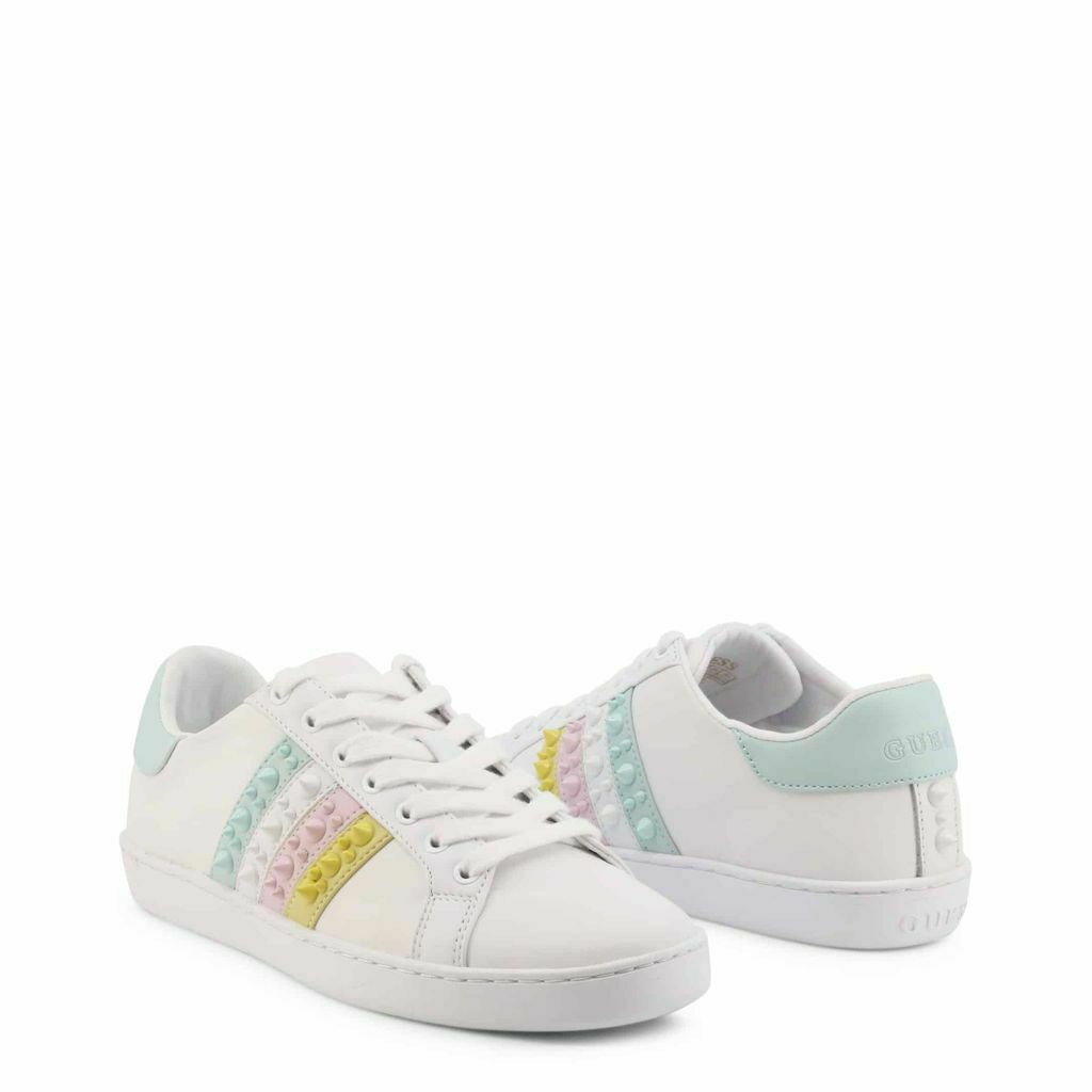 Classe Riche Pastel Rainbow Stud Sneakers