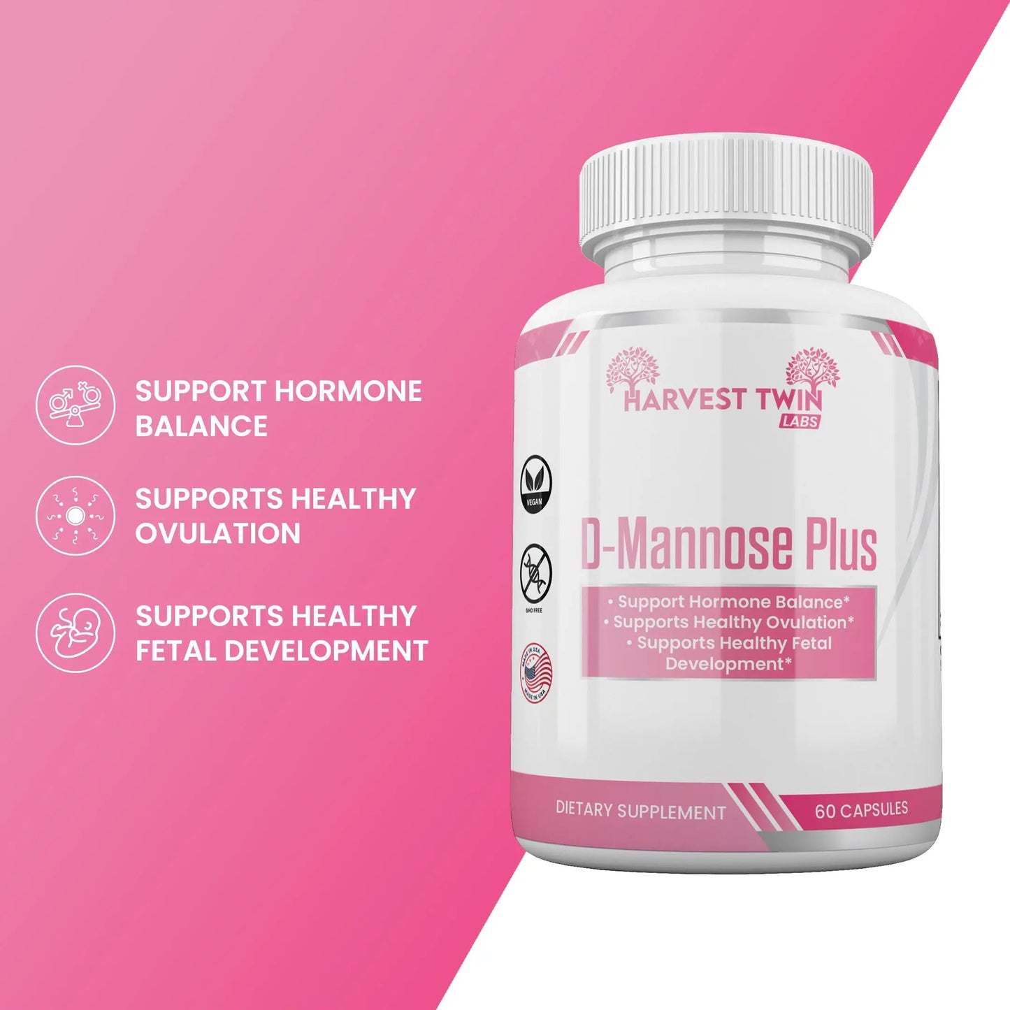 D-Mannose Plus| Get Fertile Fast.