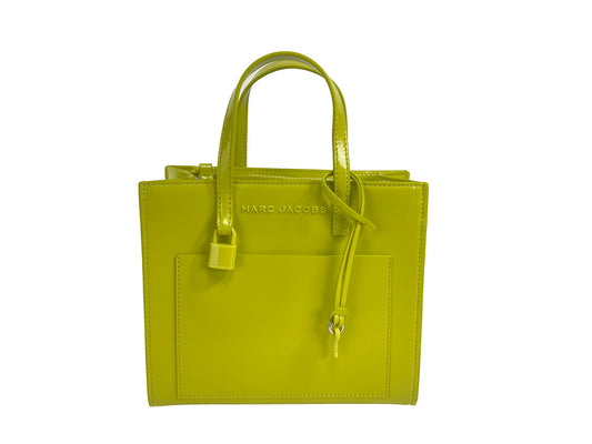 Mini Grind Patent Leather Crossbody Tote Bag