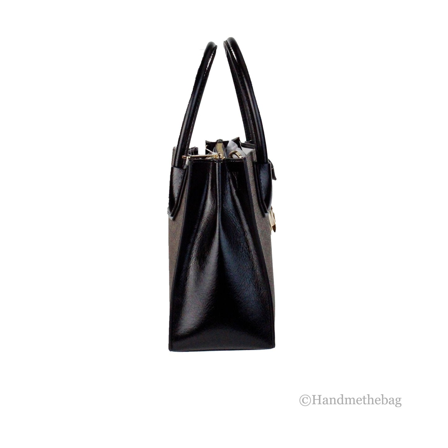 Michael Kors Mercer PVC Leather Messenger Crossbody Bag
