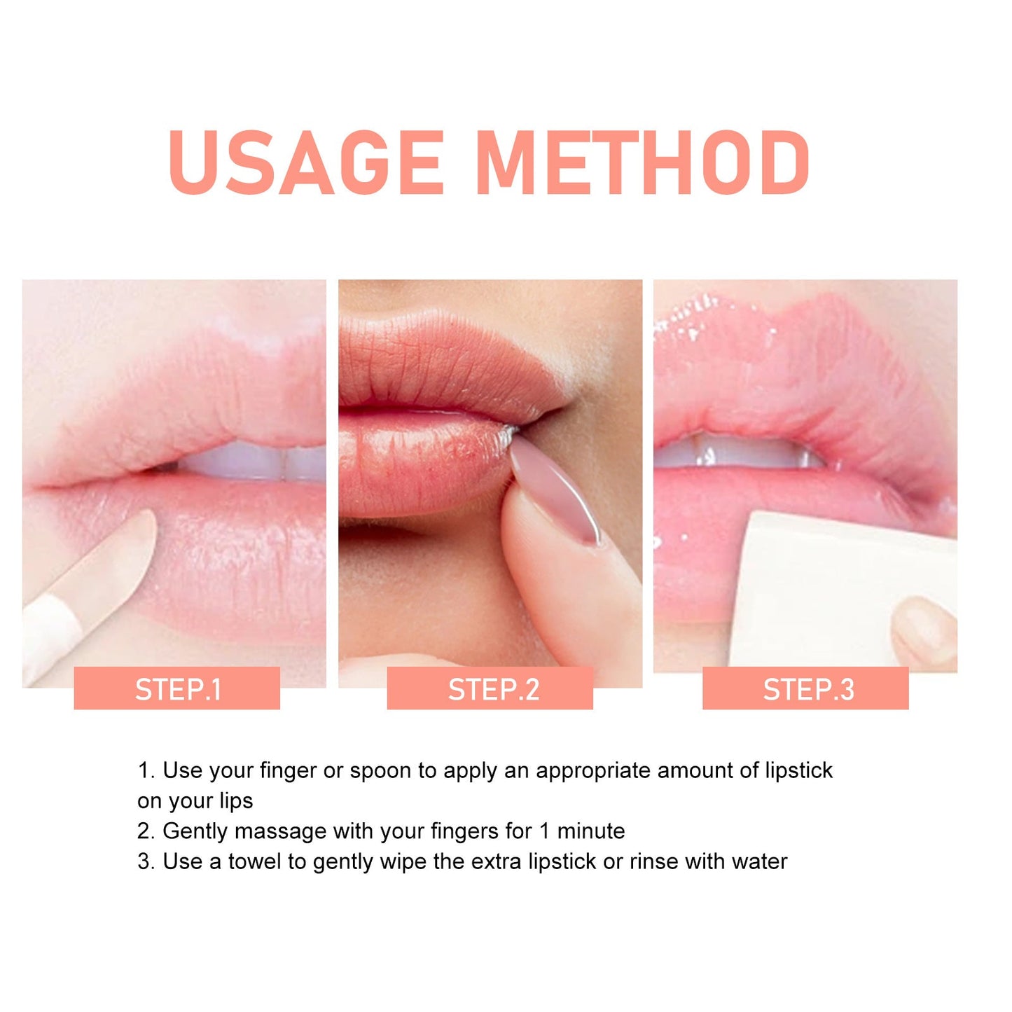 Strawberry Lip Scrub, Moisturize Lips, Prevent Dry Crack, Moisturize Dead Skin, And Fade The Corners Of Lips