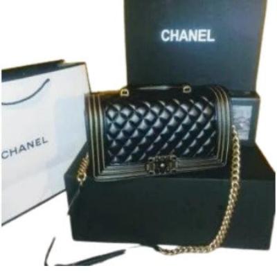Luxury Crafted Front Flap Bag With Handle