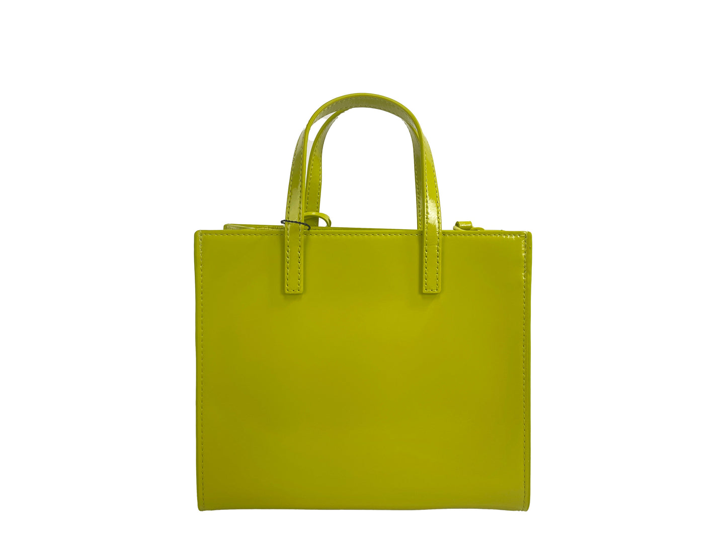 Mini Grind Patent Leather Crossbody Tote Bag
