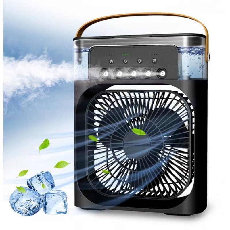 Portable 3-in-1 Air Cooler Fan – Mini AC for Room, Office & Car | Fast Cooling + Humidifier