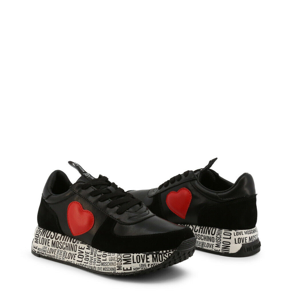Classe Riche Black Heart Sneakers