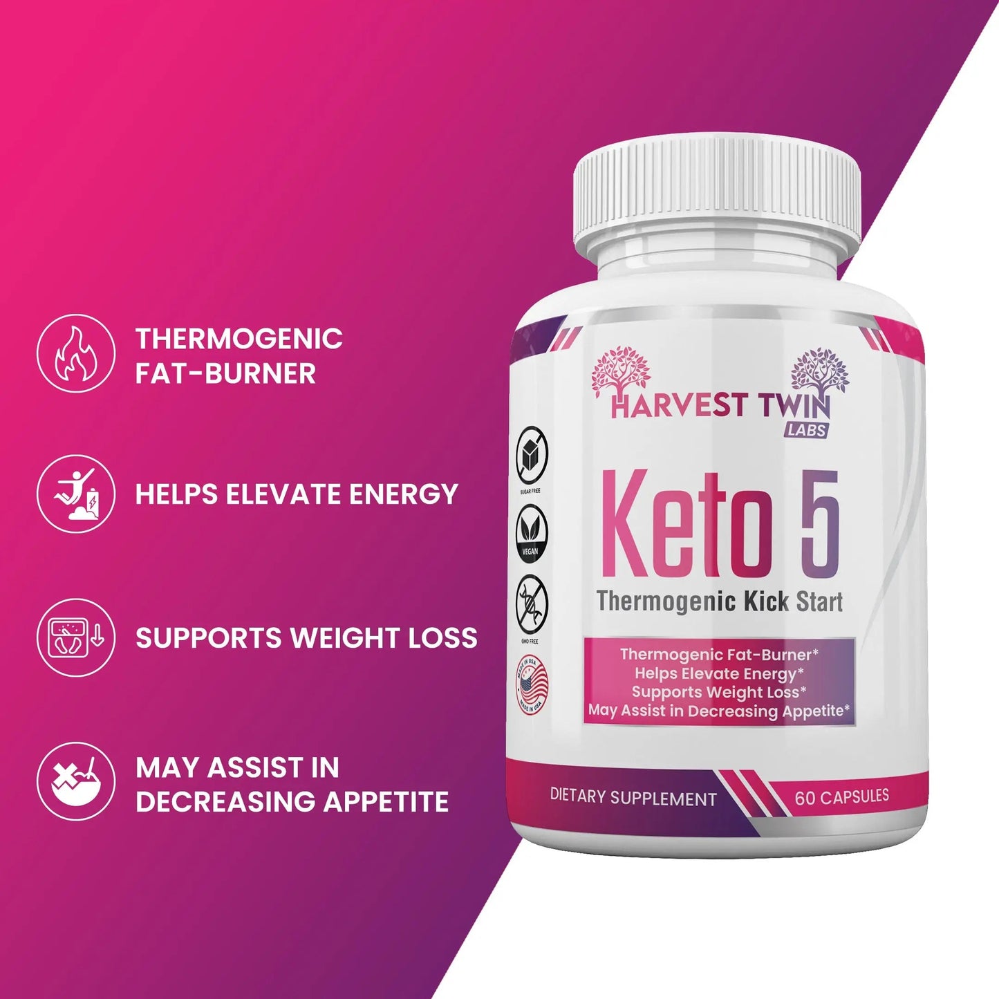 Keto 5 (Best Seller Blend) lose weight fast